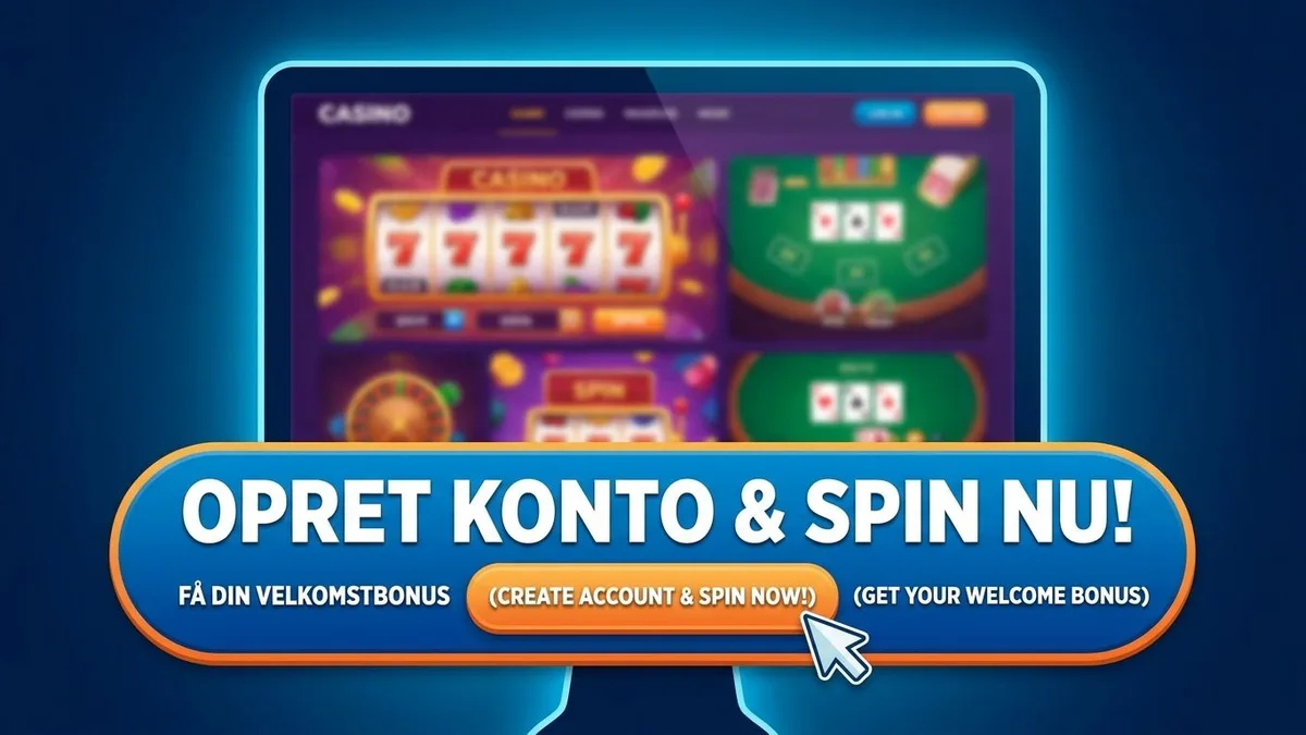 Opret konto med bonus
